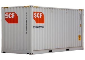 20ft High Cube Shipping Container | Angle