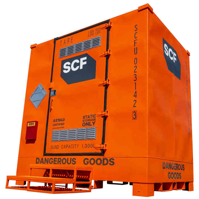 SCF NZ Dangerous Goods Store Angle Up