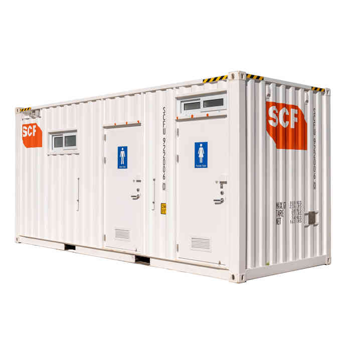 20ft Ablution Block - SCF