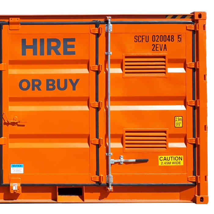 20ft Dangerous Goods Single Side Door - SCF