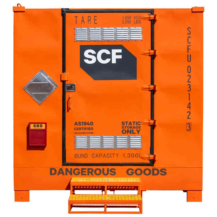 SCF NZ Dangerous Goods Store Front Closed