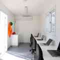 SCF 20ft Site Office | Internal with Multiple Desks