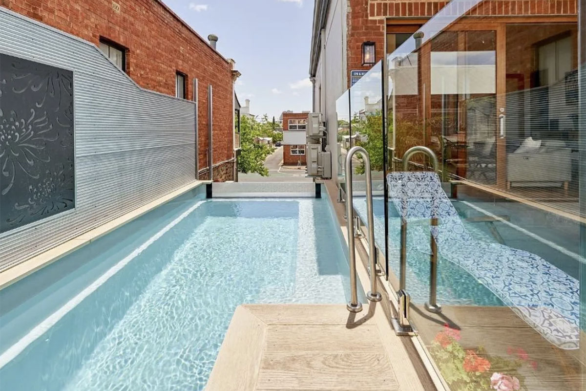 shipping container pool