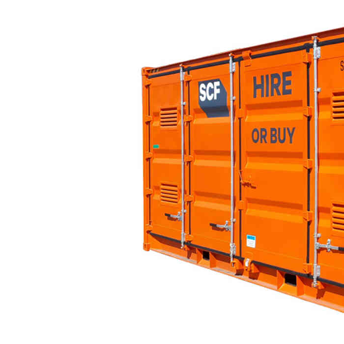 20ft Dangerous Goods Single Side Door - SCF