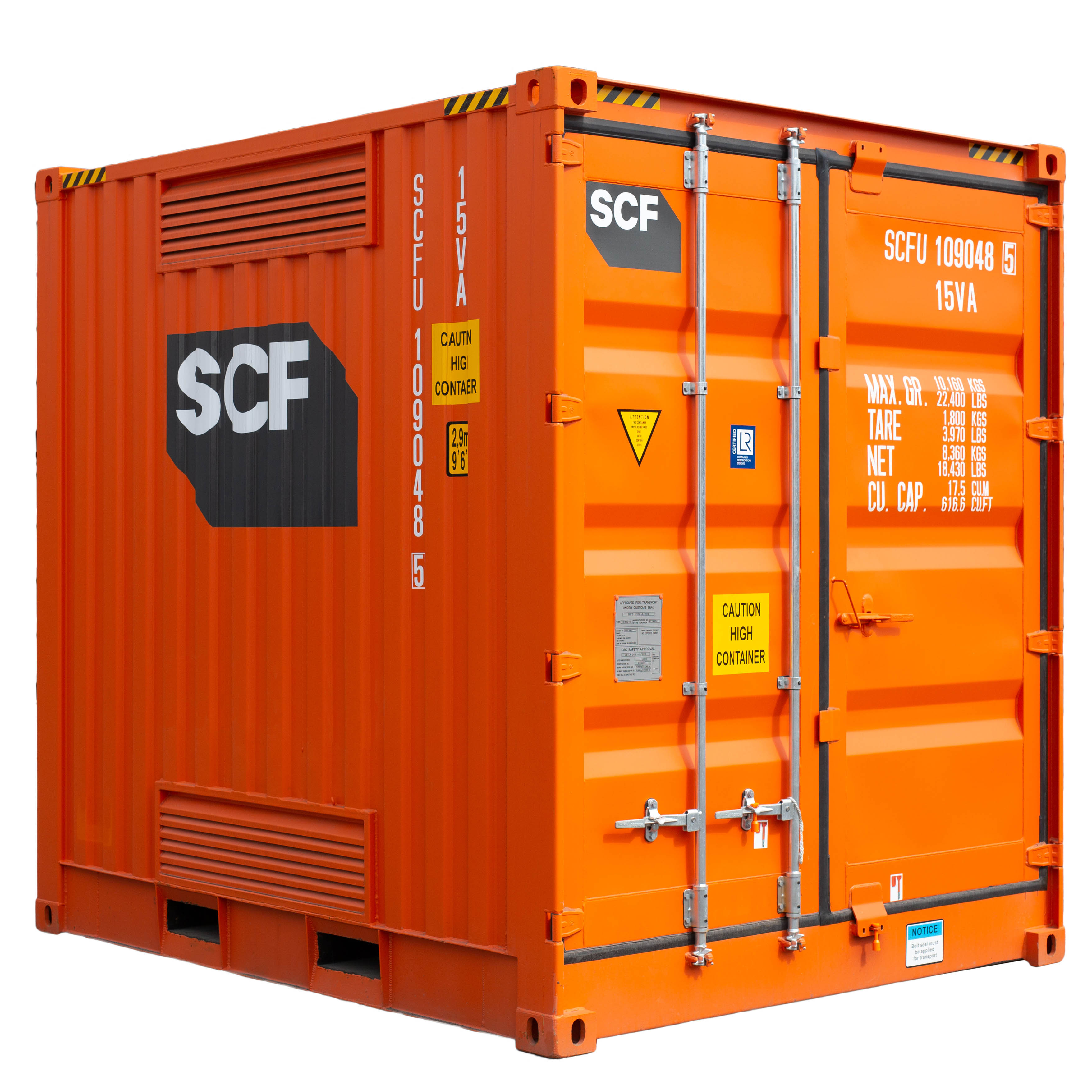 10ft Dangerous Goods Container SCF