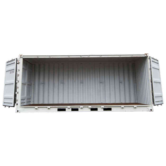 SCF 20ft Single Side Door Shipping Container | Side Doors Open