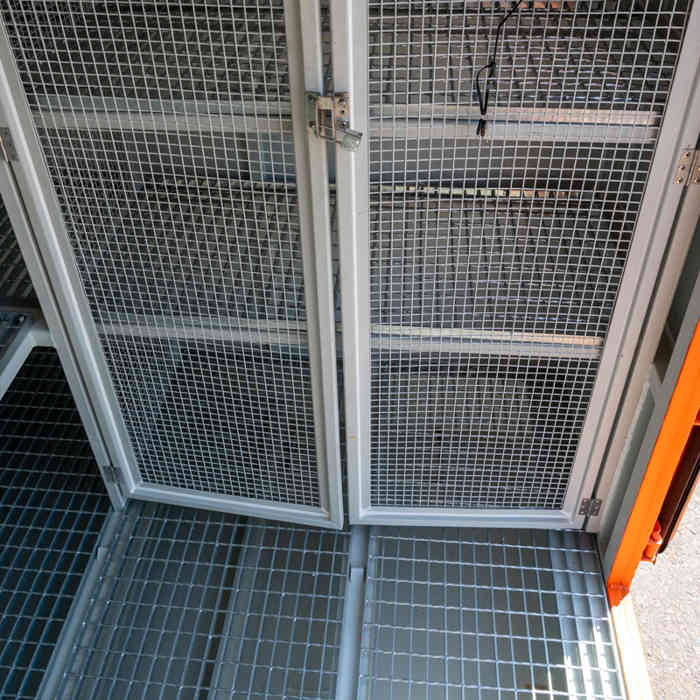 SCF NZ Dangerous Goods Store Floor Locked Cage