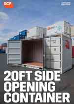 20ft Side Opening Shipping Container