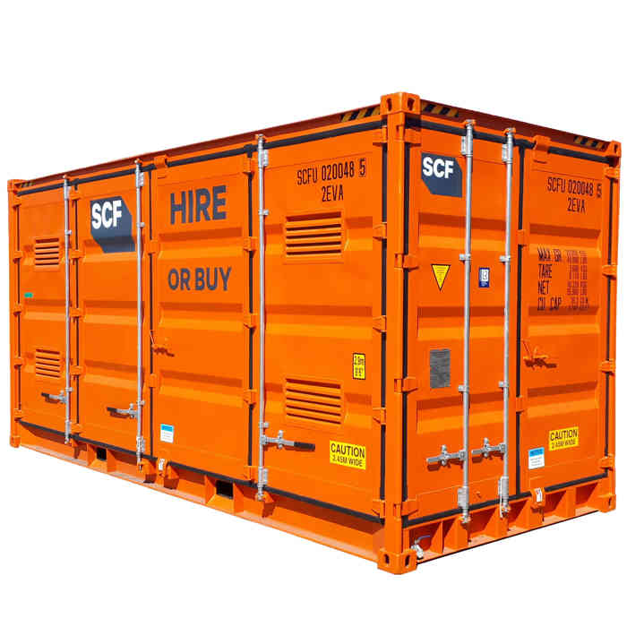 20ft Dangerous Goods Single Side Door - SCF