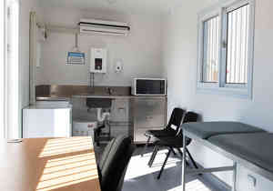 SCF Container Solutions - 20ft Portable First Aid Room