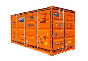 SCF Container Solutions - 20ft Dangerous Goods Single Side Door