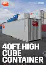 40ft High Cube Shipping Container