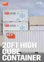 20ft High Cube Shipping Container