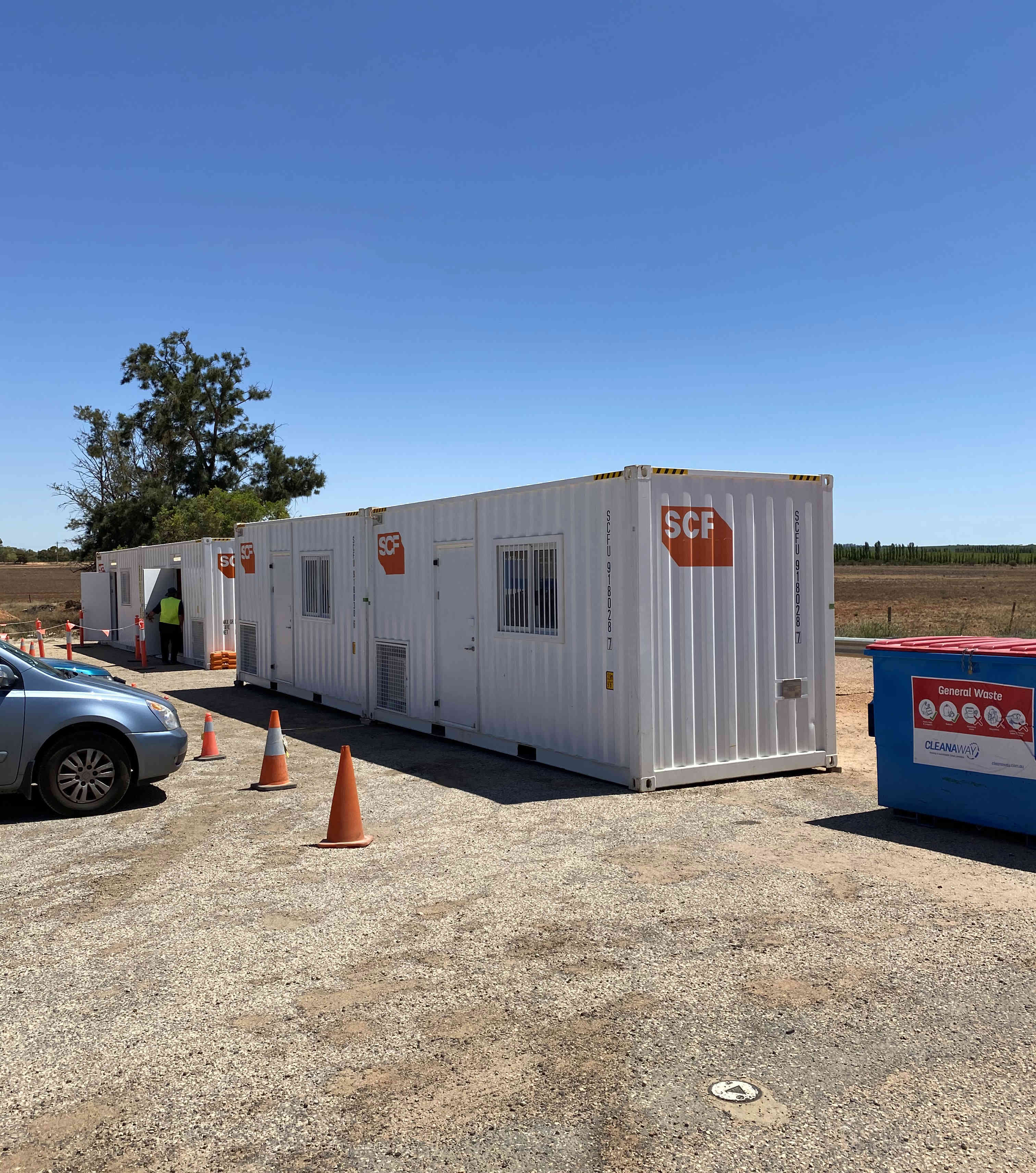 SCF Portable Buildings In Field