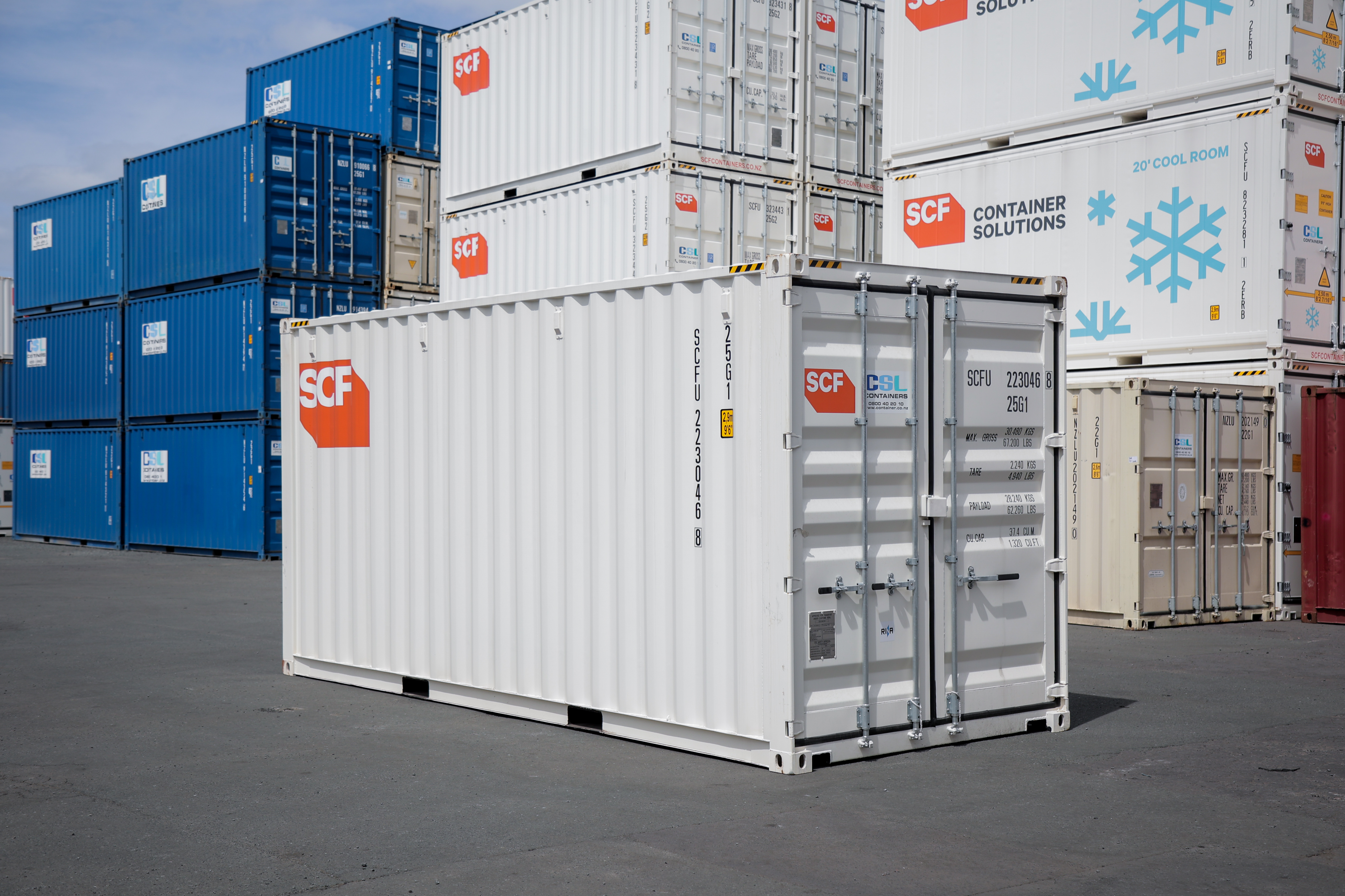SCF 20ft Container in depot